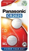 Bateria litowa guzikowa Panasonic CR2025 3V 2 szt.