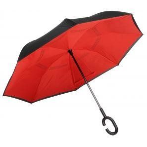 Parasol KEMER FLIPPED Czerwony / Czarny zdjęcie 2