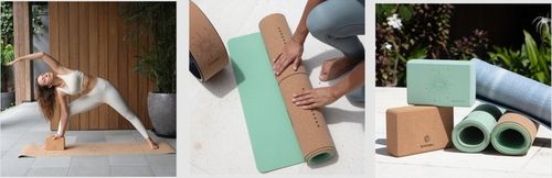 Zestaw 2 kostek do jogi Spokey ASURA klocek blok do ćwiczeń na Arena.pl