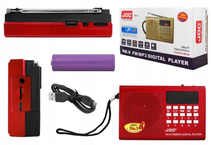 RADIO PRZENOŚNE KIESZONKOWE NA AKUMULATOR zdjęcie 1