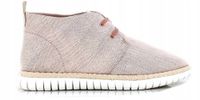 Clarks Półbuty damskie - MZT Liberty - rozmiar 39,5 - różowe materiałowe