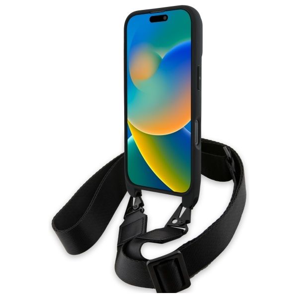 Etui BMW do iPhone 16 Pro 6.3"", Czarny zdjęcie 4