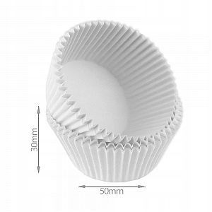 FOREMKI PAPILOTKI 50x30mm białe LC 200 szt na Arena.pl
