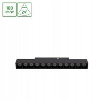 SYSTEM SHIFT BASIC GRID S Oprawa liniowa 22cm 12W 4000K b. neutralna czarny