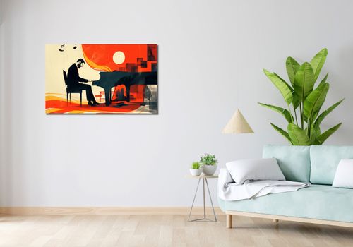 Obraz 100x60cm Pianista na Arena.pl