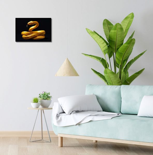 Plakat 45x30cm Złoty Wąż zdjęcie 4