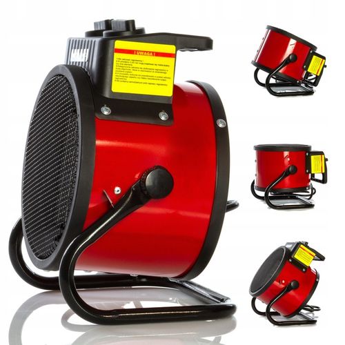 NAGRZEWNICA ELEKTRYCZNA 2000W OGRZEWACZ WENTYLATOR TERMOWENTYLATOR FARELKA na Arena.pl