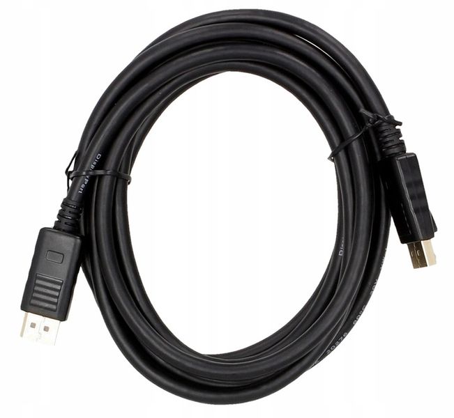 Kabel DisplayPort 3M DP 1.2 Przewód DISPLAY UHD 4K zdjęcie 3