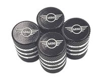 MINI nakrętki na wentyle ALUMINIOWE kapturki MINI wentylki 4szt.