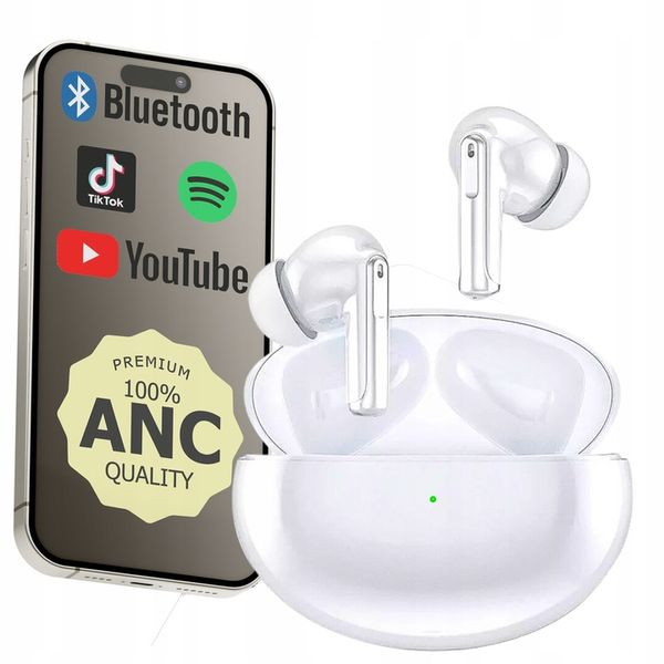 SŁUCHAWKI BEZPRZEWODOWE DOUSZNE ANC + ENC XY-70 DWA MIKROFONY WODOODPORNE zdjęcie 11