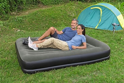 MATERAC DMUCHANY WELUROWY 2 OSOBOWY 203x152x36 cm ŁÓŻKO BESTWAY 67699 na Arena.pl