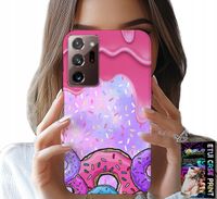 ETUI DO SAMSUNG NOTE 20 ULTRA - SŁODKIE DONUTY Z LUKREM W TLE + FOLIA