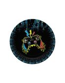 Talerzyki papierowe Gracz Joystick, 23 cm 8 szt.