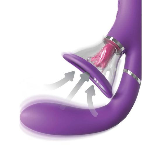 Wibrator Stymulator 4-W-1 Z Silikonu Premium - Her Ultimate Pleasure Pro na Arena.pl