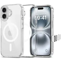 Etui Tech-Protect Flexair Hybrid CC Magsafe na iPhone 16 - przezroczyste