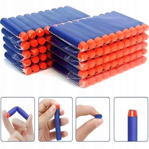 300 SZTUK STRZAŁEK DO WYRZUTNI NERF N-STRIKE NABÓJ na Arena.pl