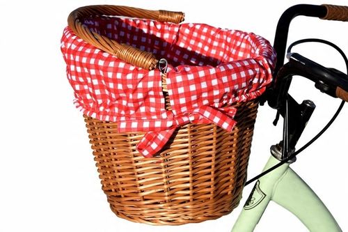 KOSZYK NA ROWER wiklinowy KOSZ + obszycie 16 KOLOR na Arena.pl