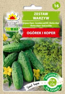 Zestaw warzyw Ogórek i Koper taśma 6 m. na Arena.pl