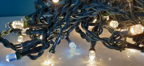 Kurtyna Świetlna LED 120 Sople Białe Ciepłe Flash Zewnętrzna IP44 8,7 m na Arena.pl