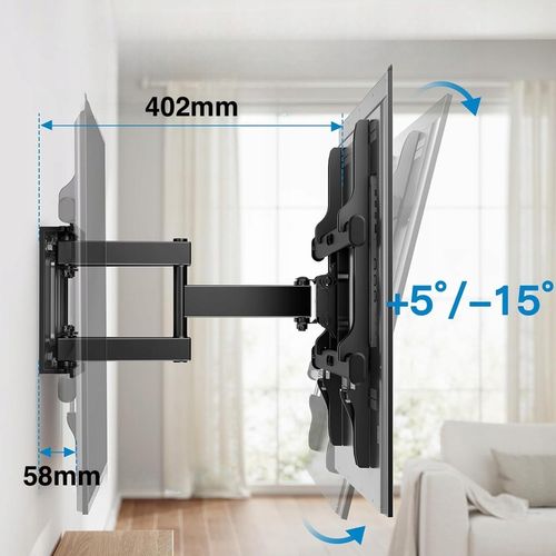 Extra Mocny Obrotowy Uchwyt do Telewizora Wieszak TV 32-90 cali Uniwersalny na Arena.pl