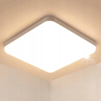 LAMPA ŁAZIENKOWA SUFITOWA LAMPA PLAFON LED BIAŁY NOWOCZESNA 3000K IP44 32W