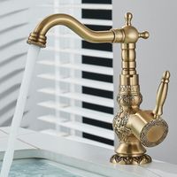 Mosiężna armatura łazienkowa bateria zlewozmywakowa jednouchwytowa kran