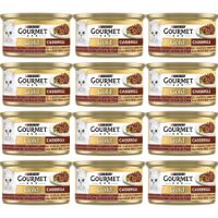 Gourmet Gold Karma dla kotów casserole z kaczką i indykiem w sosie 85 g