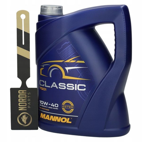 Olej Silnikowy Mannol Classic 10w40 7501 5L zdjęcie 1
