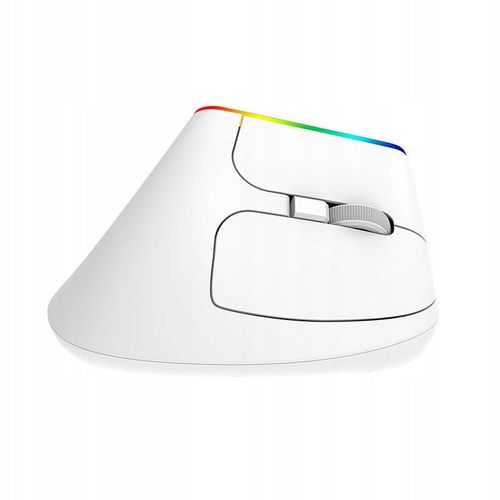 BEZPRZEWODOWA MYSZ PIONOWA DELUX M618C ERGONOMICZNA MYSZKA 2.4G RGB 1600DPI na Arena.pl