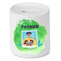 Skarbonka Dla Taty Father You're The Coolest Z Nadrukiem Ze Zdjęciem