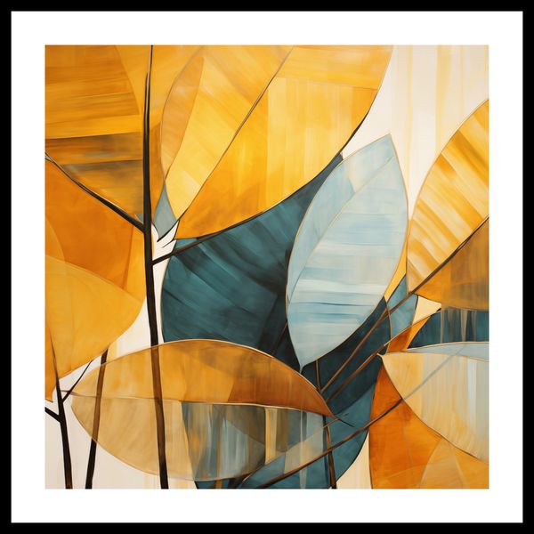 Plakat 60x60cm Harmonia Odcieni zdjęcie 3