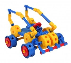 KLOCKI THINKERTOY 68 ELEMENTÓW ROAD RUSH SAMOCHODY na Arena.pl