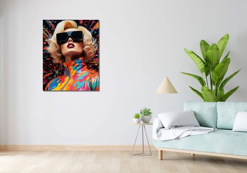 Obraz 70x90cm Retro Futuryzm na Arena.pl