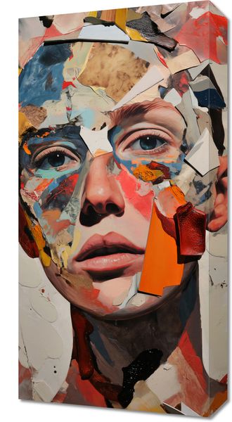 Obraz 30x60cm Podział Samego Siebie zdjęcie 1