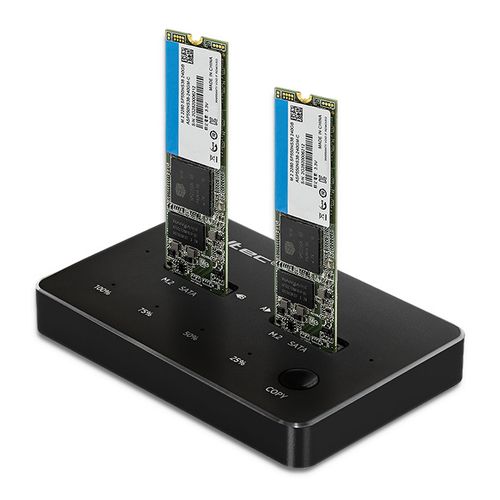 Qoltec Stacja dokująca dysków 2x SSD M.2 SATA NGFF USB typ C na Arena.pl