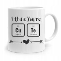 Kubek Na Dzień Chłopaka I Think You're Cute Z Nadrukiem Ze Zdjęciem