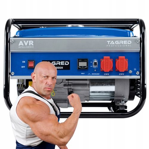 AGREGAT PRĄDOTWÓRCZY PRĄDU TAGRED 2800W AVR LCD na Arena.pl