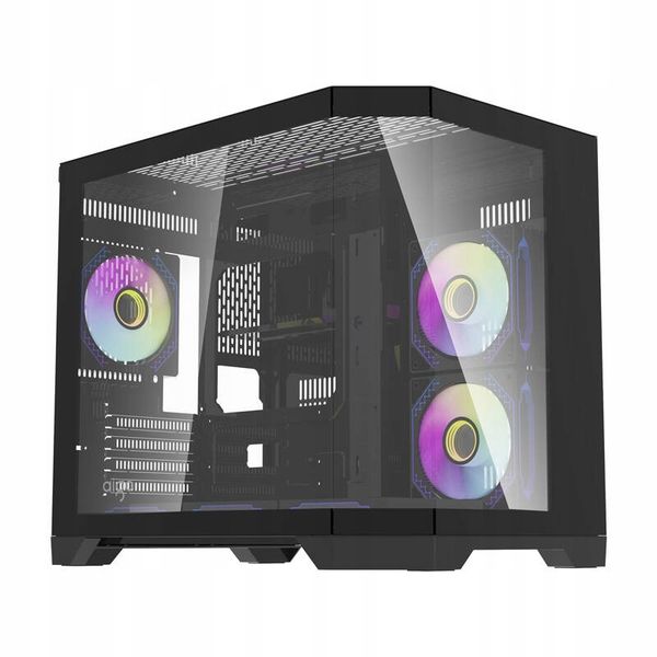 Obudowa Darkflash FT418 ARGB Czarny zdjęcie 1