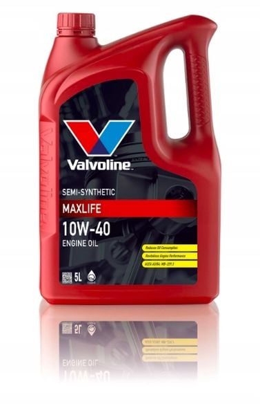 OLEJ VALVOLINE 10W40 MAXLIFE 5L zdjęcie 1