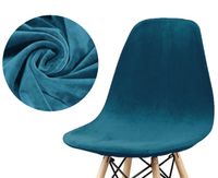 POKROWIEC NA KRZESŁO SKANDYNAWSKIE WELUR PREMIUM AKSAMIT ELASTYCZNY