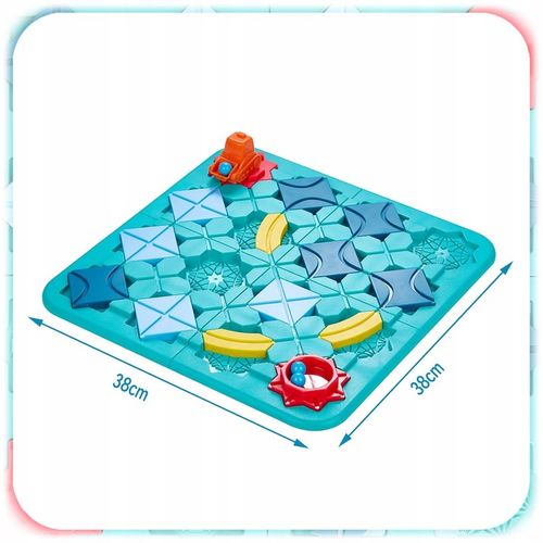 GRA LOGICZNA DLA DZIECI Układanka Labirynt Budowanie Drogi Klocki PREZENT na Arena.pl