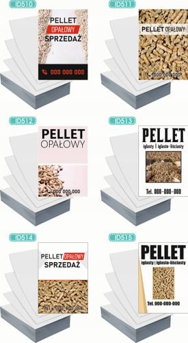 Ulotki A6 reklamowe firmowe 1000 szt różne wzory PELLET NA SPRZEDAŻ na Arena.pl