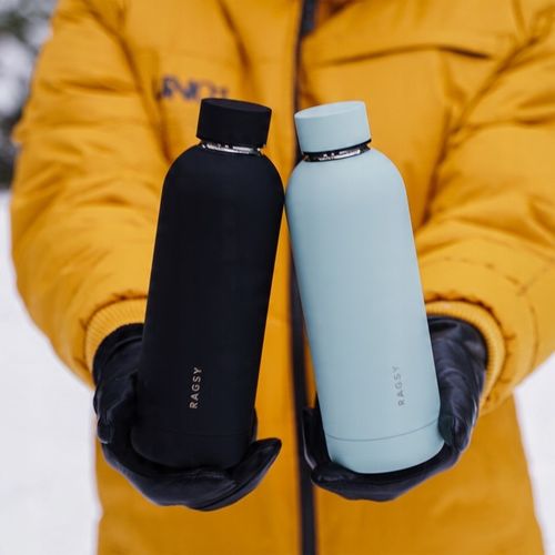 Butelka Termiczna Mojo 500 ml BPA FREE 12/24H - Bahama/Żółta na Arena.pl