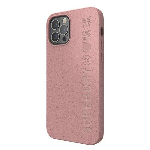 superdry snap iphone 12/12 pro compostable case różowy/pink 42621 na Arena.pl