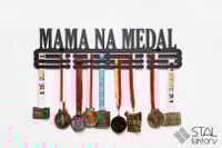 Wieszak na medale | MAMA NA MEDAL #2 | 60cm | pomieści 90szt medali