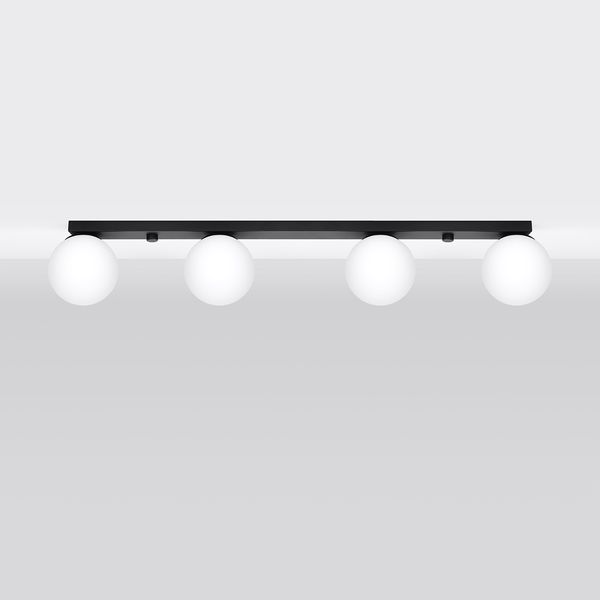 Plafon YOLI 4 czarny zdjęcie 2