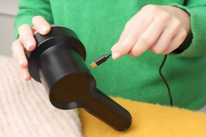 Golarka do ubrań SWETRÓW TAPICERKI GDS9 USB LCD zdjęcie 13