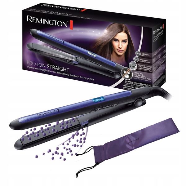 PROSTOWNICA REMINGTON Z JONIZACJĄ TECHNOLOGIA POTRÓJNEJ JONIZACJI + ETUI zdjęcie 1