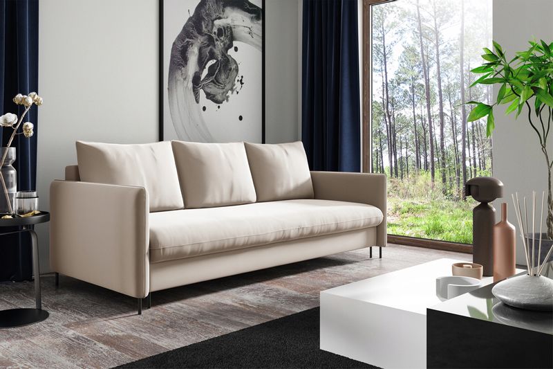 Sofa BELIS - beż / R21 z automatem DL zdjęcie 2