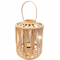LAMPION LATARENKA WYSOKA NA BALKON TARAS do domu salonu wiszący drewniany